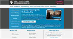 Desktop Screenshot of patrickfinancialgroup.com